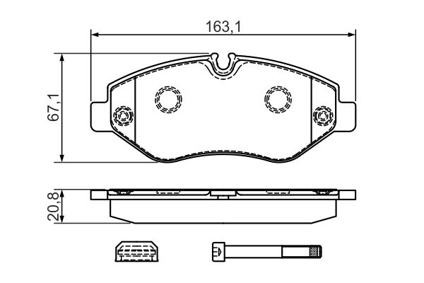Brake Pad Set, disc brake-4