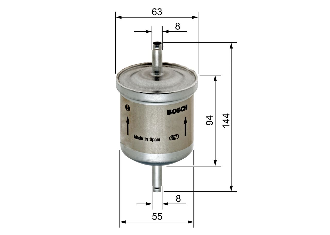BOSCH 0 450 905 280 Fuel filter