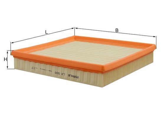 KNECHT LX 500 Oro filtras