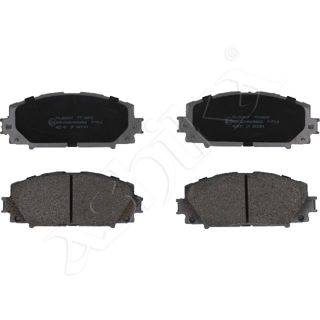 ASHIKA 50-02-2039 Brake pad set, disc brake