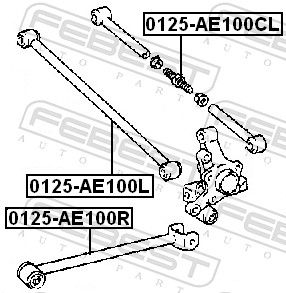 Control/Trailing Arm, wheel suspension-1