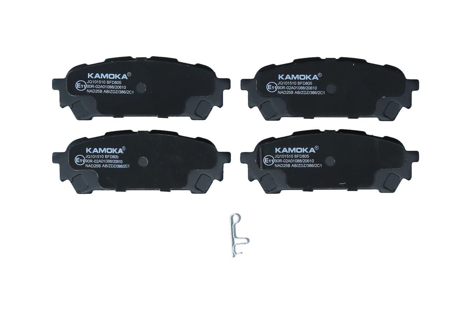 KAMOKA JQ101510 Brake pad set, disc brake