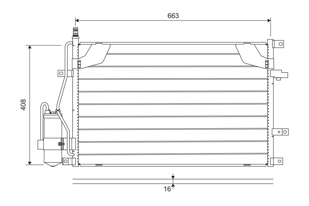 Condenser, air conditioning