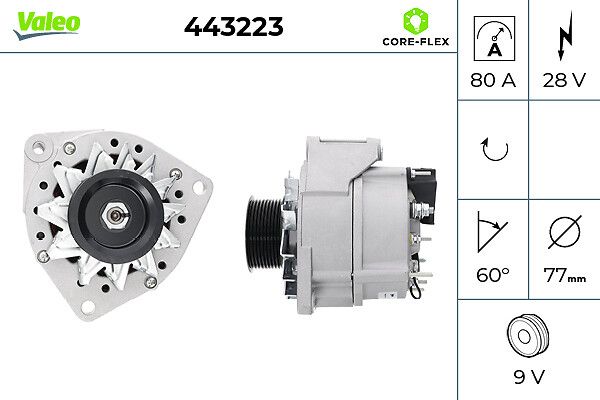 VALEO 443223 Alternator