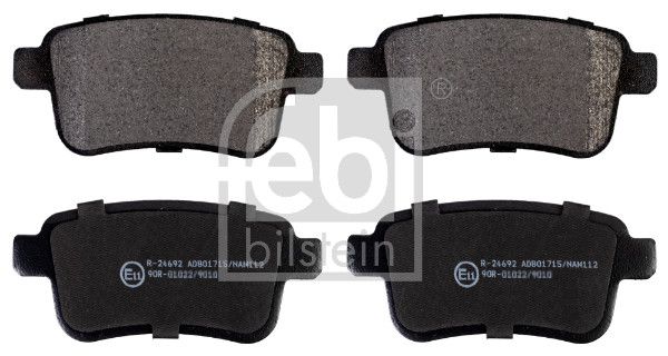 FEBI BILSTEIN 16897 Brake pad set, disc brake