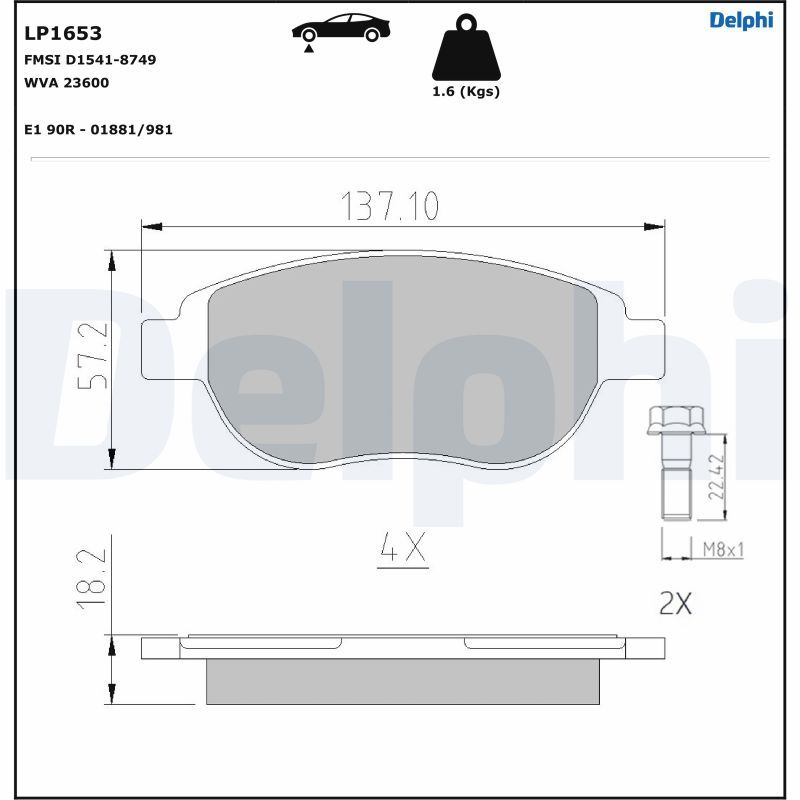 Brake Pad Set, disc brake-4