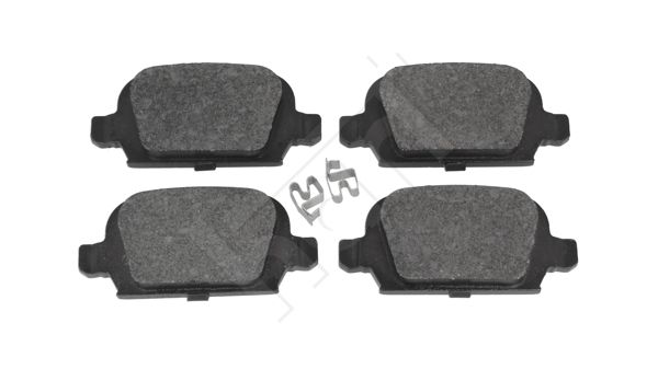 HART 261 732 Stabdžių trinkelių rinkinys, diskinis stabdys