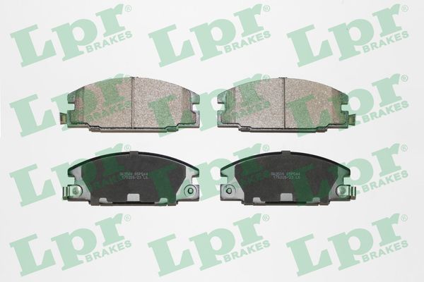 LPR 05P544 Brake pad set, disc brake