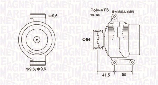 MAGNETI MARELLI 063731862010 Alternator