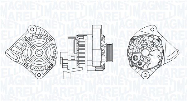 MAGNETI MARELLI 063730890010 Alternator