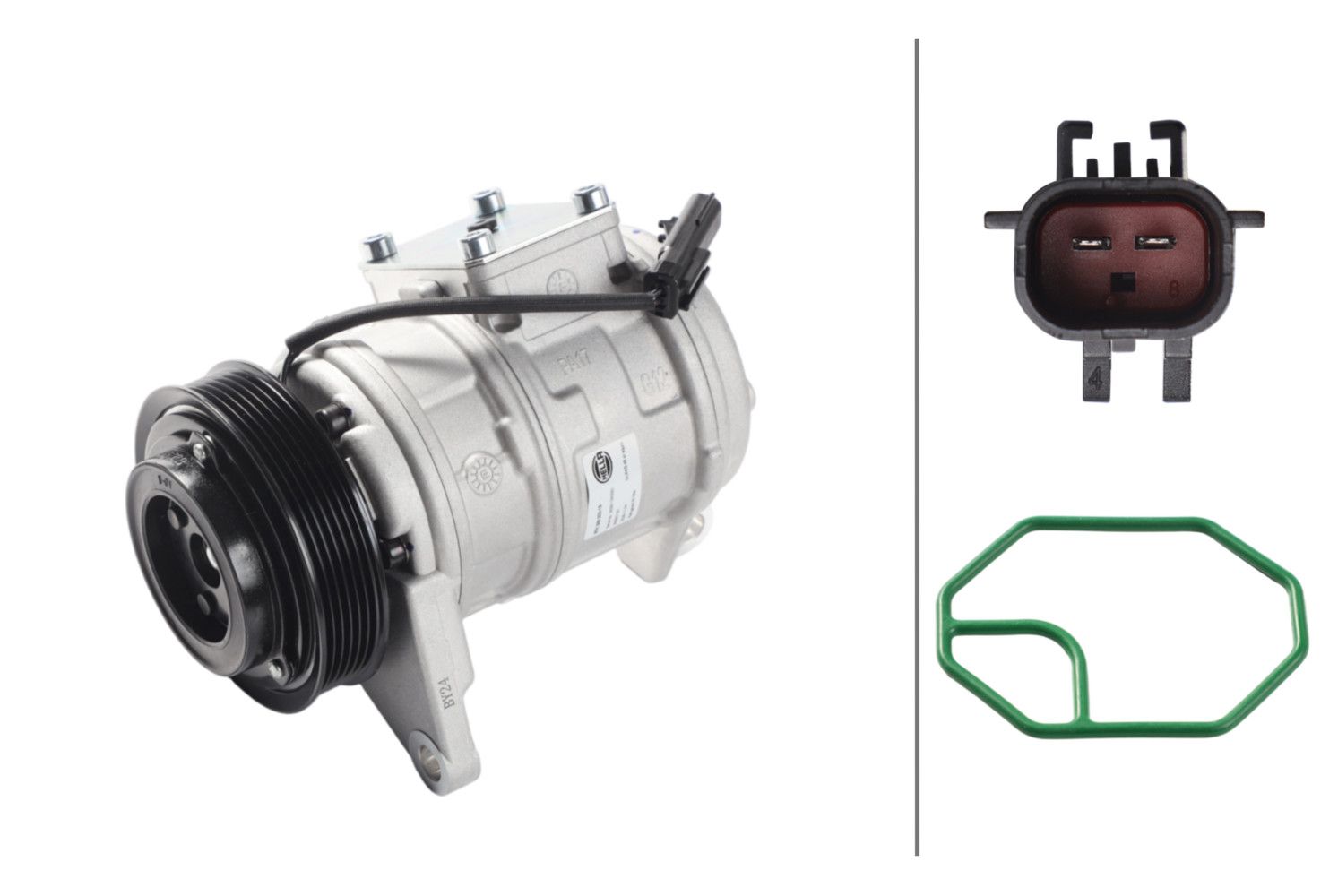 HELLA 8FK 366 203-191 Compressor, air conditioning