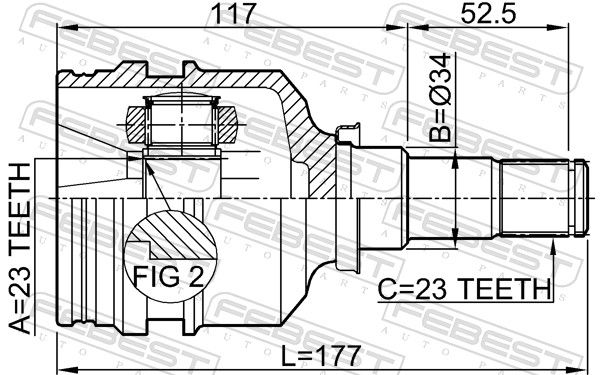 Joint Kit, drive shaft-1