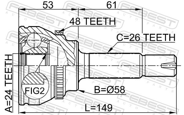 Joint Kit, drive shaft-1
