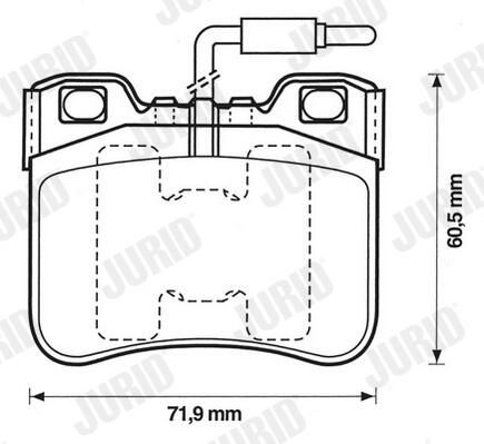 Brake Pad Set, disc brake-1