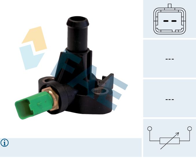FAE 33850 Sensor, coolant temperature