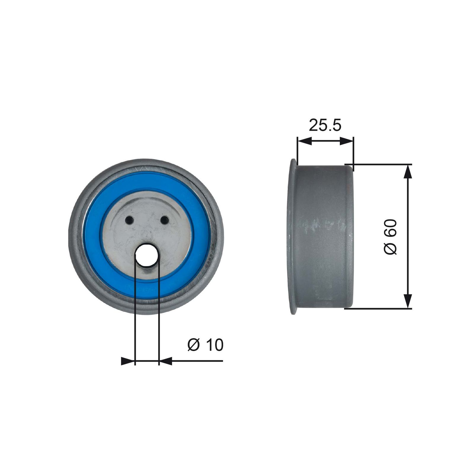 GATES T42230 Tensioner pulley, timing belt