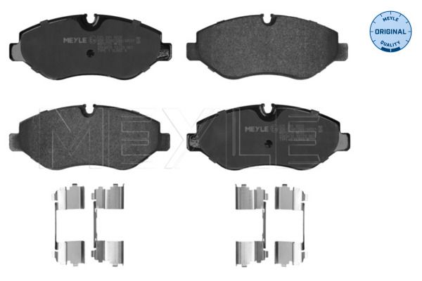 MEYLE 025 291 9220 Brake pad set, disc brake