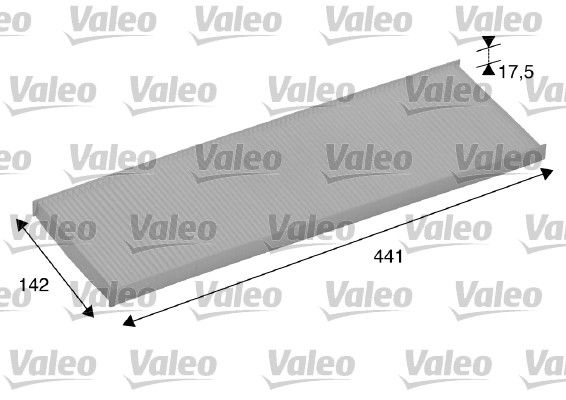 VALEO 698858 Filtras, salono oras