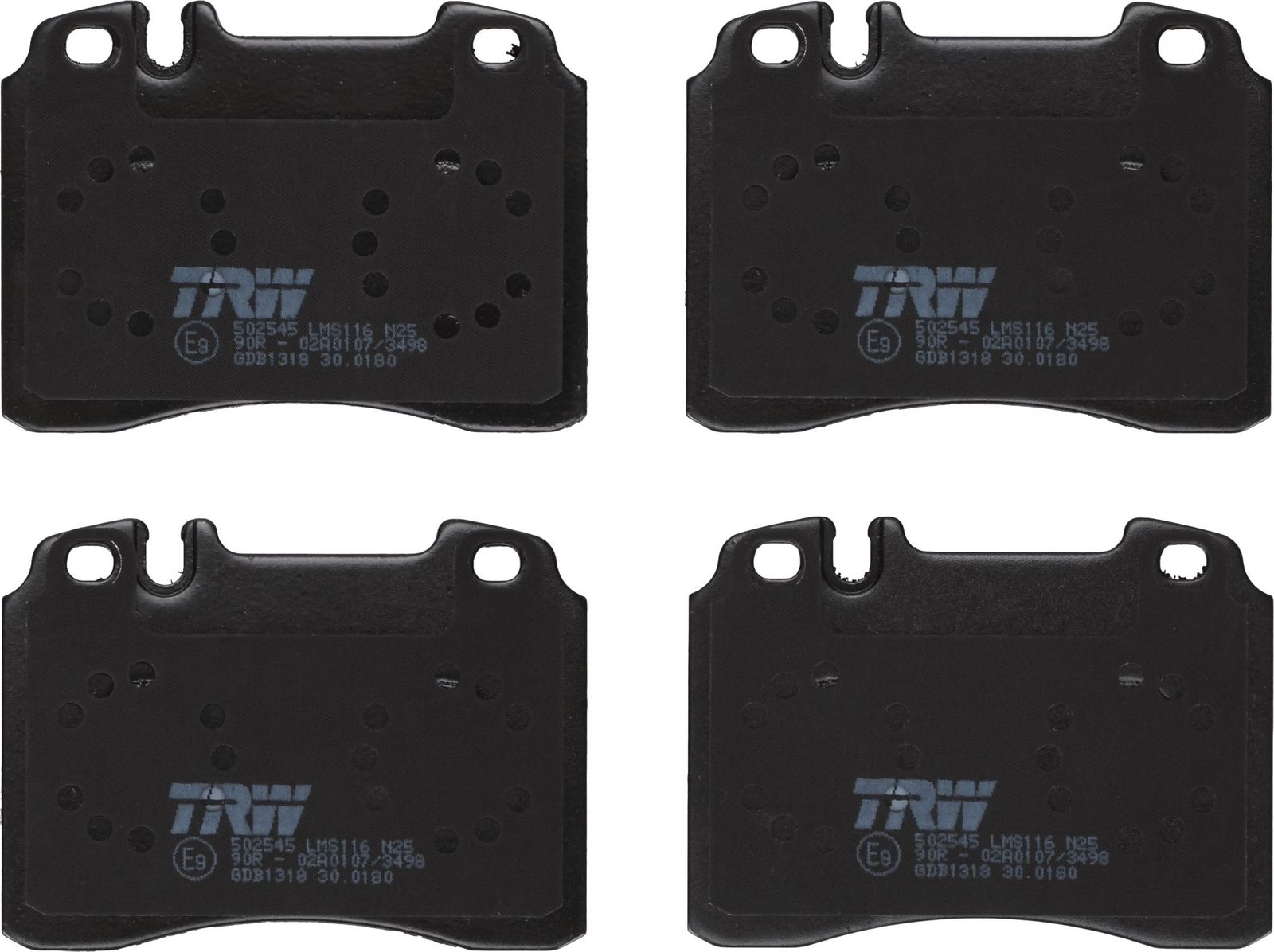 TRW GDB1318 Brake pad set, disc brake