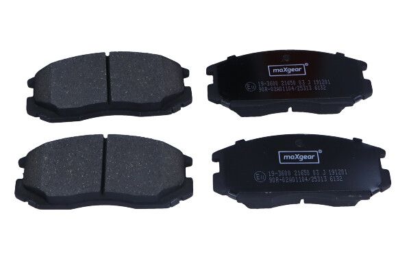 MAXGEAR 19-3600 Brake pad set, disc brake