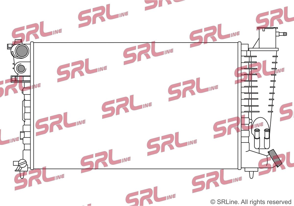 Radiator, engine cooling