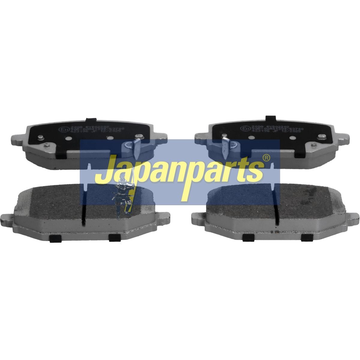 JAPANPARTS PP-2008AF Brake pad set, disc brake