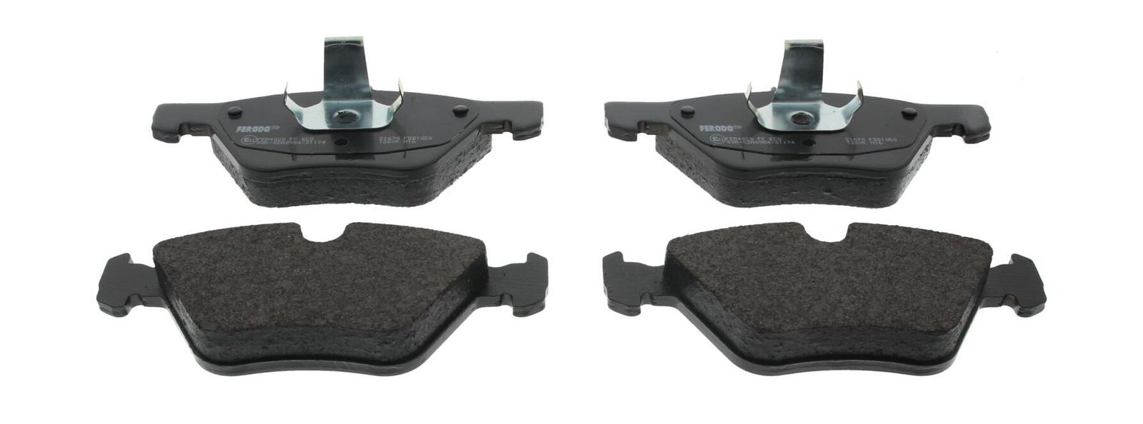 FERODO FDB1050 Brake pad set, disc brake