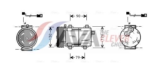 Compressor, air conditioning