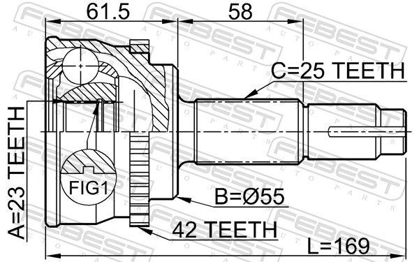 Joint Kit, drive shaft-1