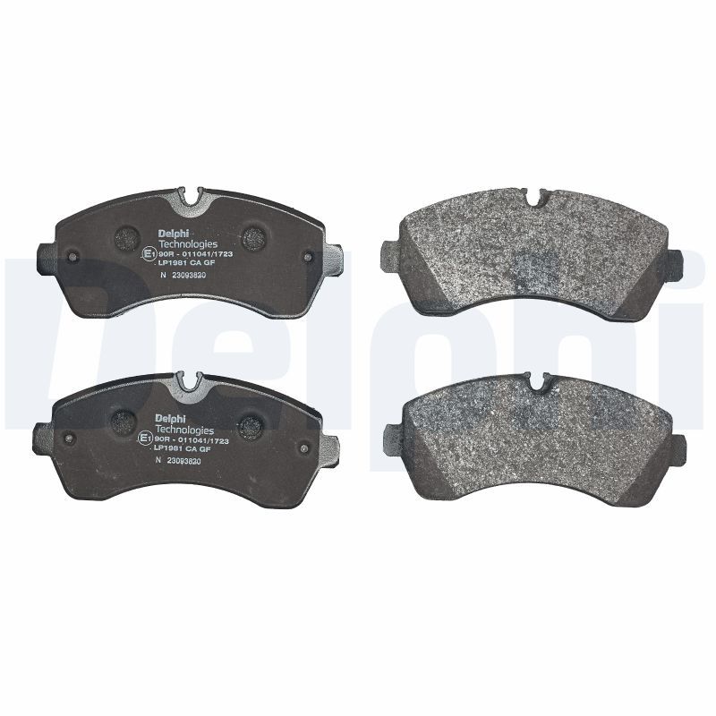 DELPHI LP1981 Brake pad set, disc brake