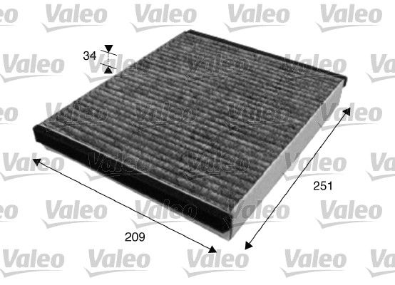 VALEO 715628 Filtras, salono oras