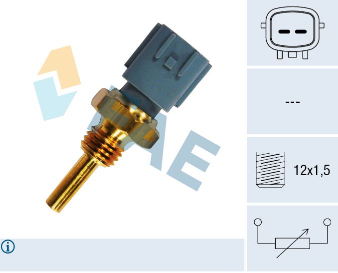 FAE 33460 Sensor, coolant temperature