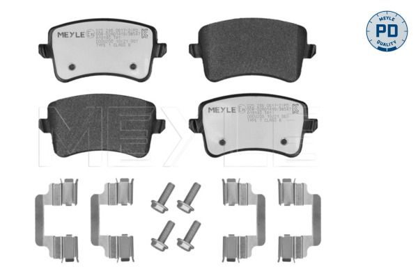 MEYLE 025 246 0617-2/PD Brake pad set, disc brake