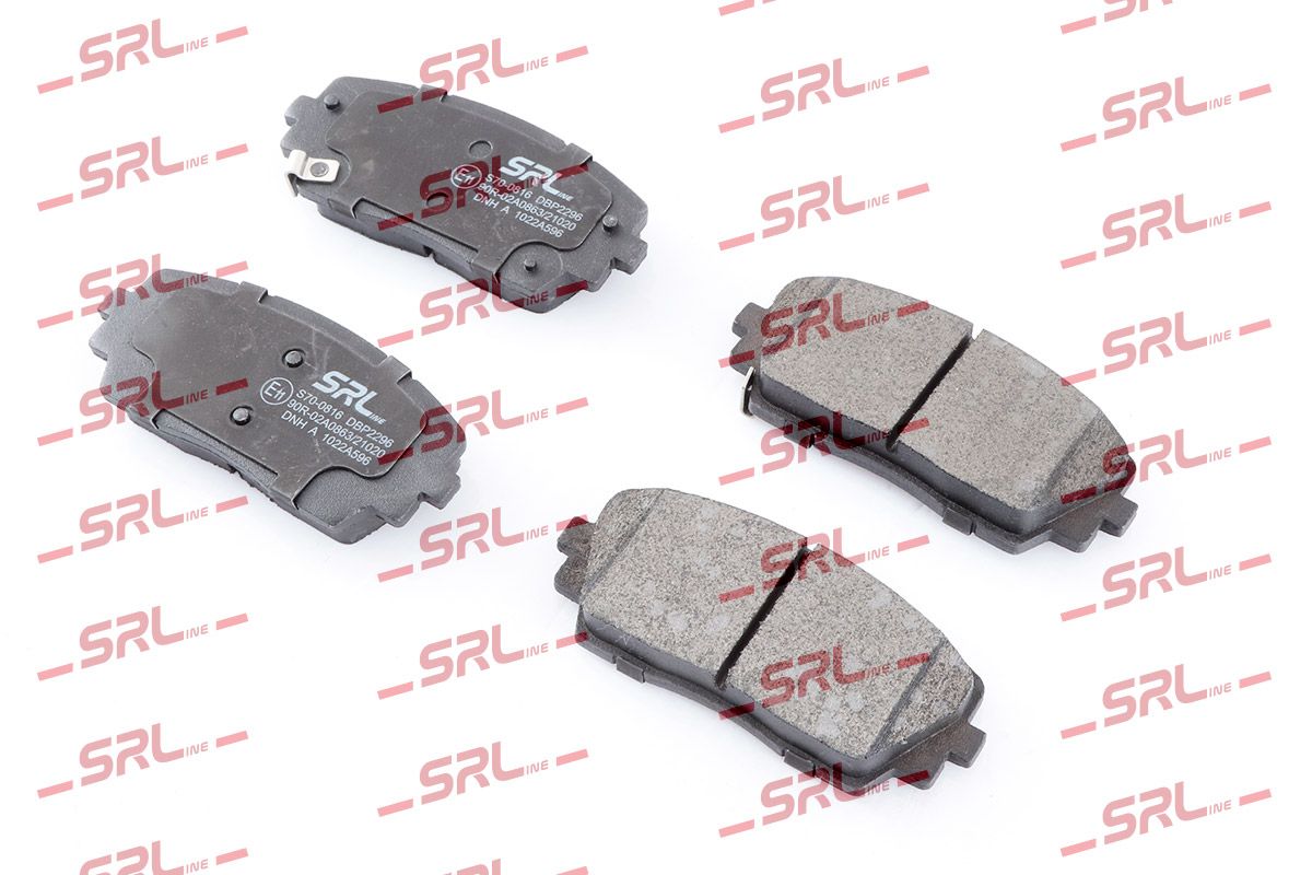 SRLINE S70-0816 Brake pad set, disc brake