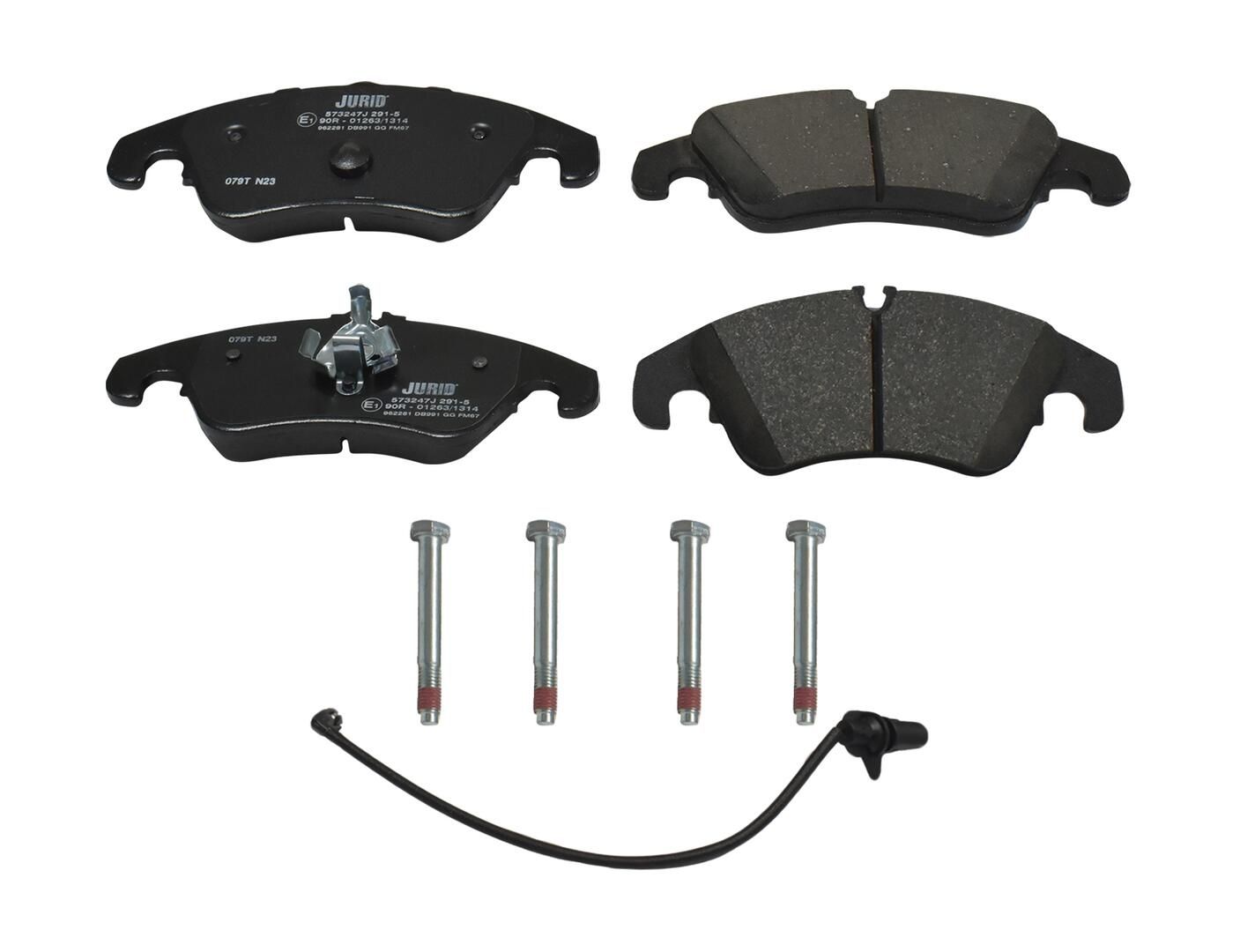 JURID 573247J Brake pad set, disc brake
