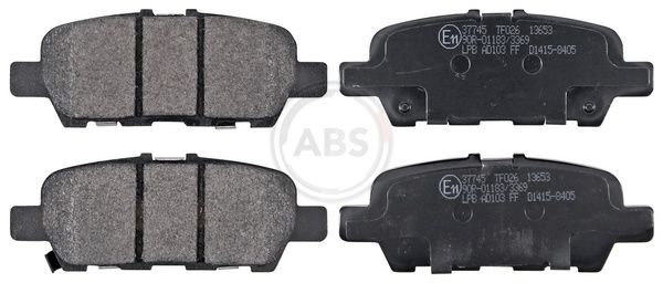 A.B.S. 37745 Brake pad set, disc brake