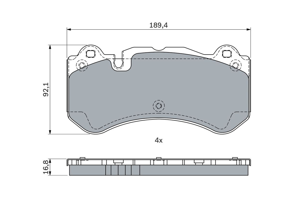 Brake Pad Set, disc brake-6