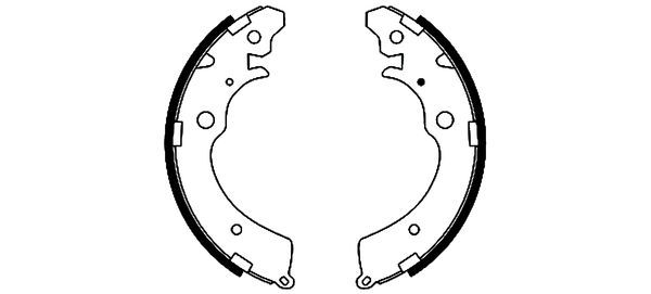 Brake Shoe Set-1