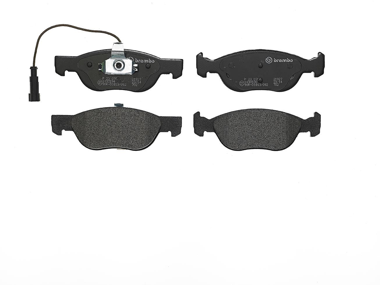 BREMBO P 23 070 Brake pad set, disc brake