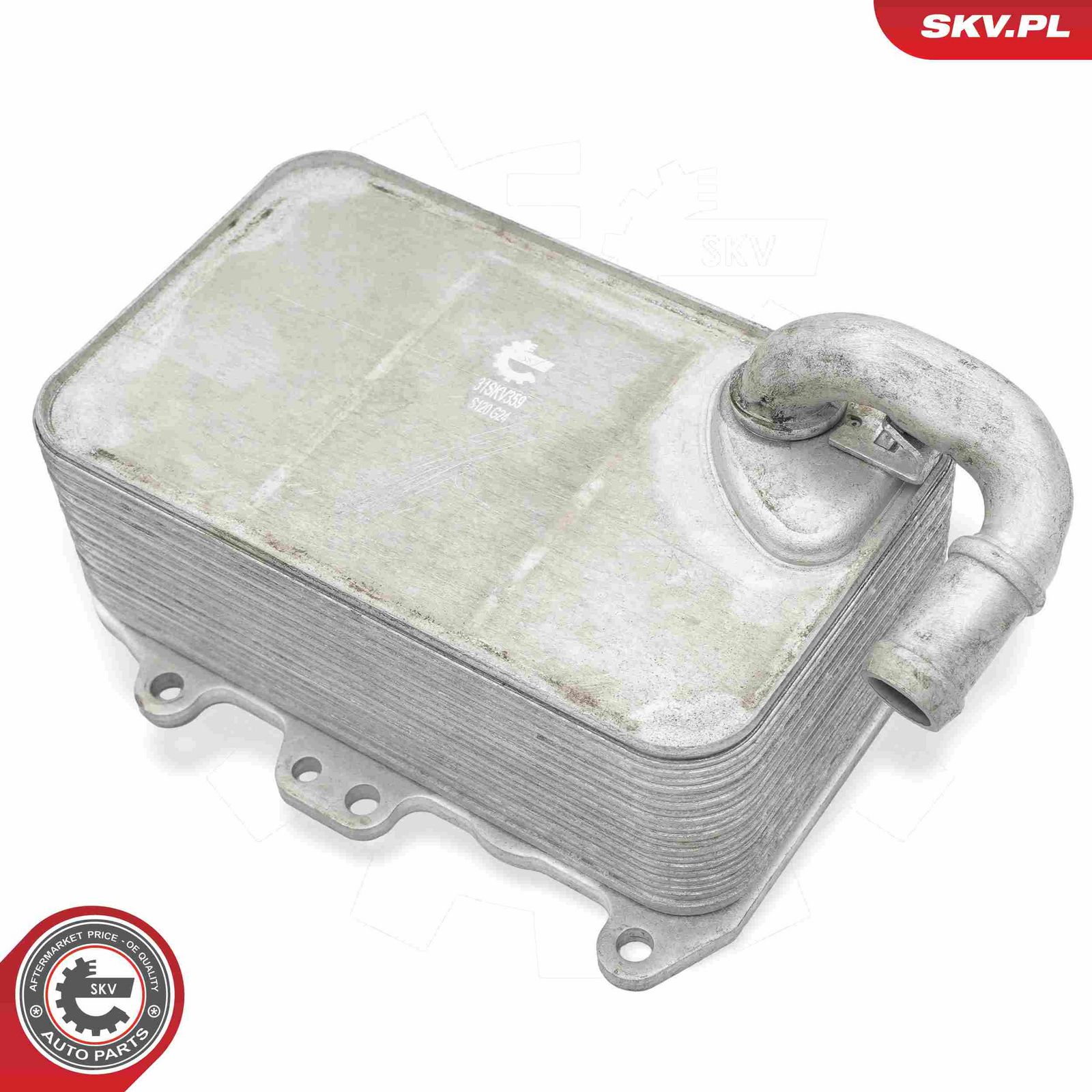 Oil Cooler, engine oil-3