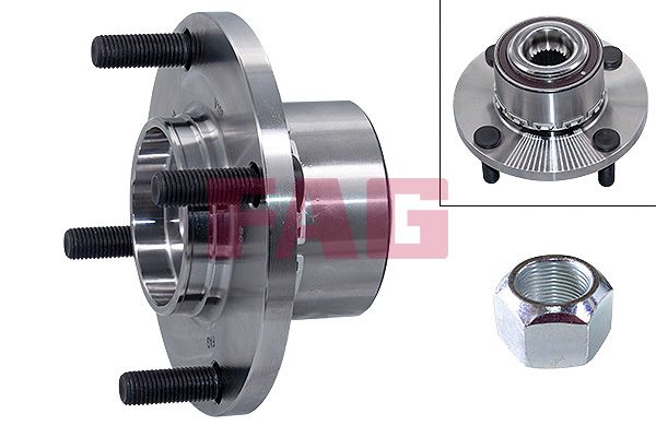 SCHAEFFLER FAG 713 6197 70 Wheel bearing kit
