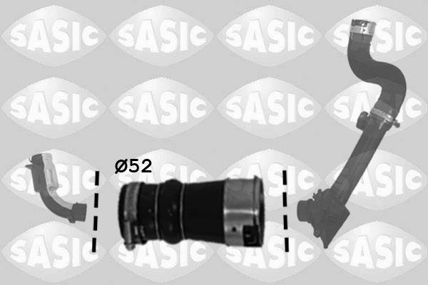 SASIC 3334021 Charge air hose