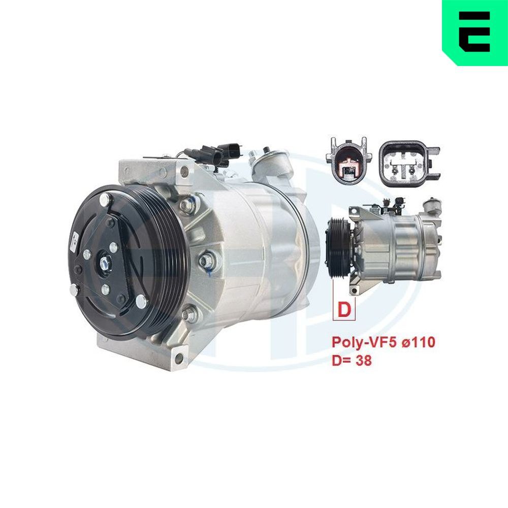 ERA 670090 Compressor, air conditioning