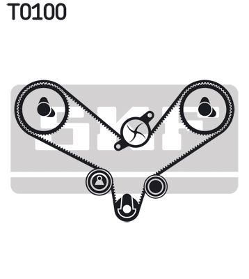 Water Pump & Timing Belt Kit-1