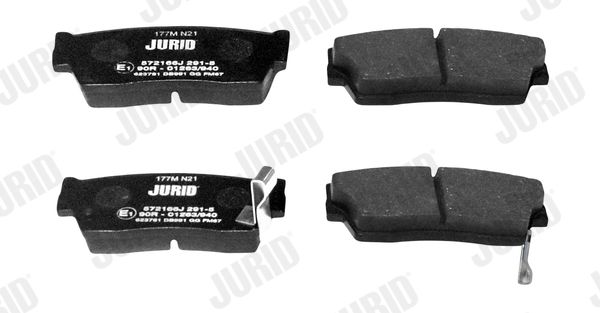 stabdžių trinkelių rinkinys, diskinis stabdys