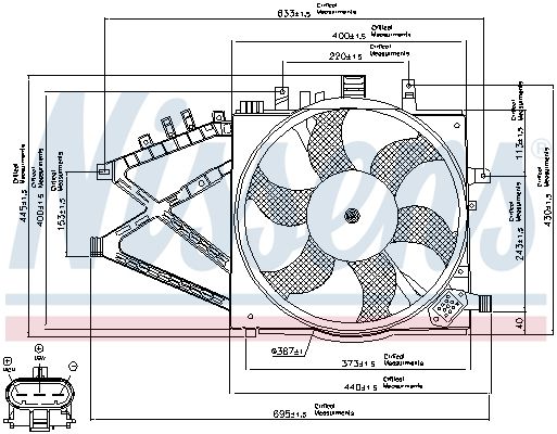 Fan, engine cooling-5