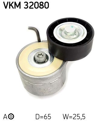 SKF VKM 32080 Belt tensioner, v-ribbed belt