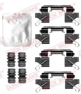 QUICK BRAKE 109-0111 Accessory kit, disc brake pad