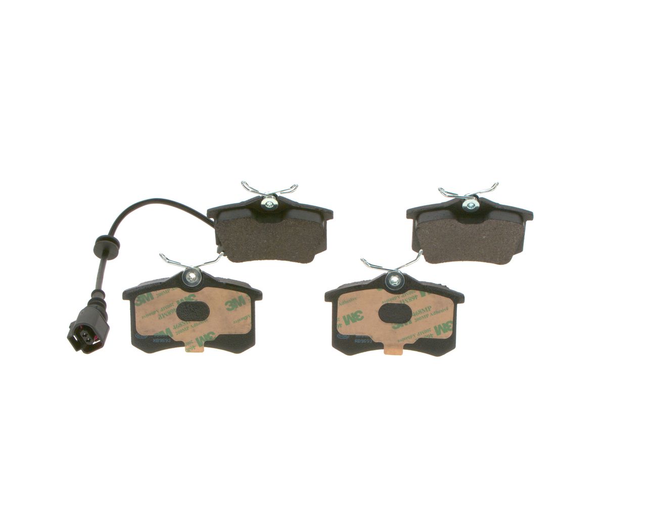 BOSCH 0 986 424 813 Stabdžių trinkelių rinkinys, diskinis stabdys