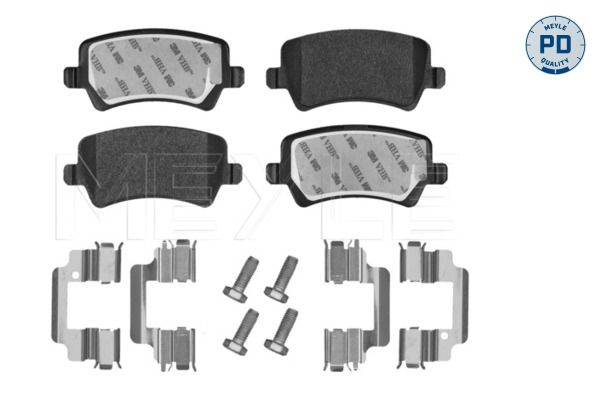 MEYLE 025 244 9618/PD Brake pad set, disc brake